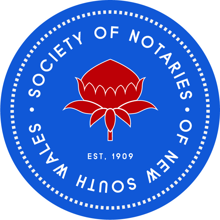 Society of Notaries NSW Member Logo